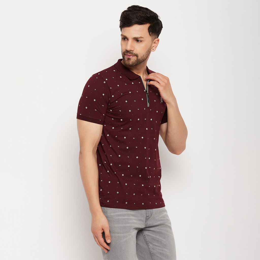 Duke Urban Men Half Sleeve Cotton T-shirt (LF5779)