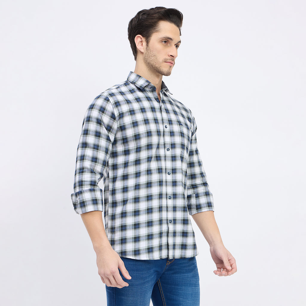 Duke Urban Men Full Sleeve Cotton Shirt (SDO8CKAS)