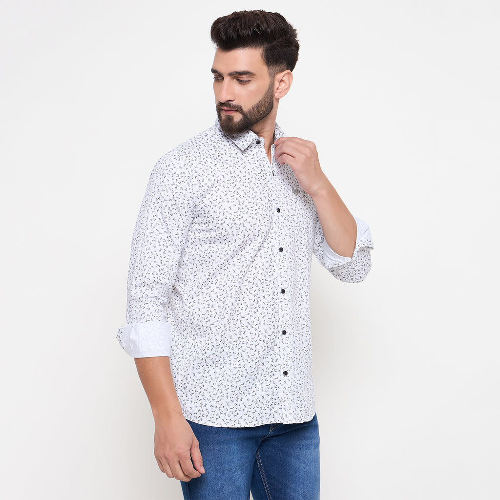 Duke Urban Men Full Sleeve Cotton Shirt (SDO6PRTT)