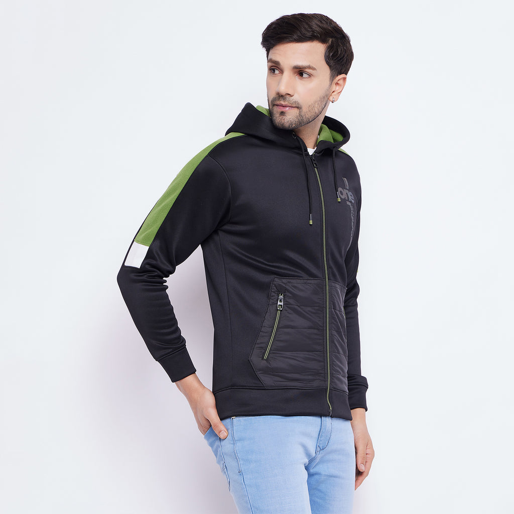 Duke Urban Men Zipper Hooded Sweatshirt (LF6322)