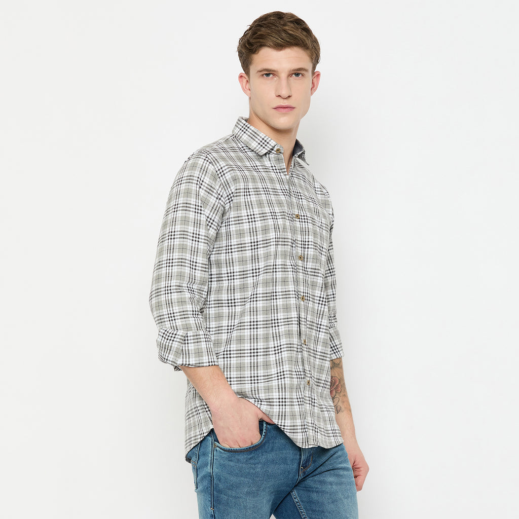 Duke Urban Men Full Sleeve Cotton Shirt (SDO8CKX)