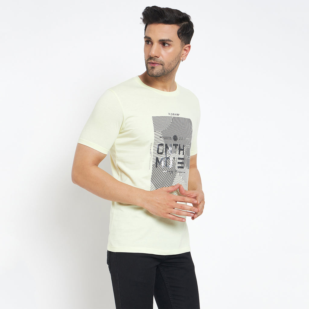 Duke Urban Men Half Sleeve Cotton T-shirt (MLF1132)