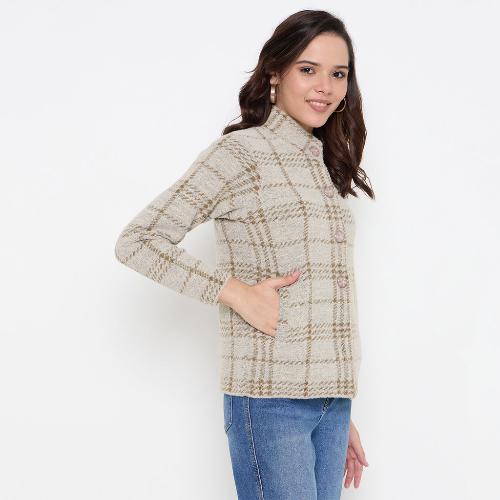 Duke Urban Women Full Sleeve Front Open Cardigan (SDS1343)