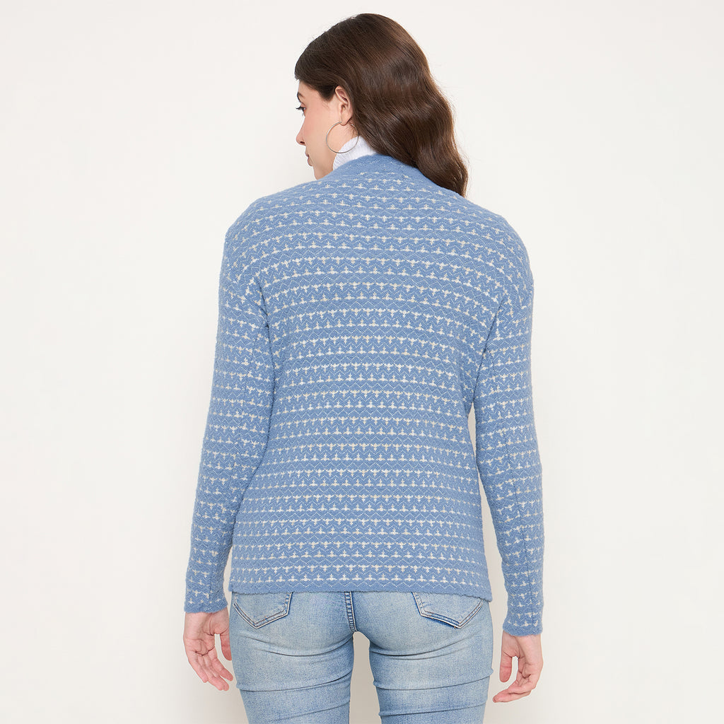 Duke Urban Women Full Sleeve Front Open Sweater (SDS1310)