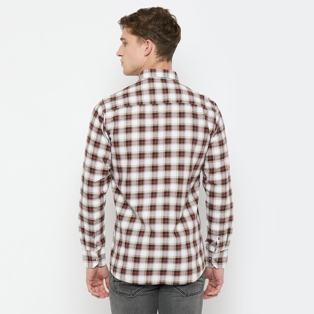 Duke Urban Men Half Sleeve Cotton Shirt (SDO4PRAB)