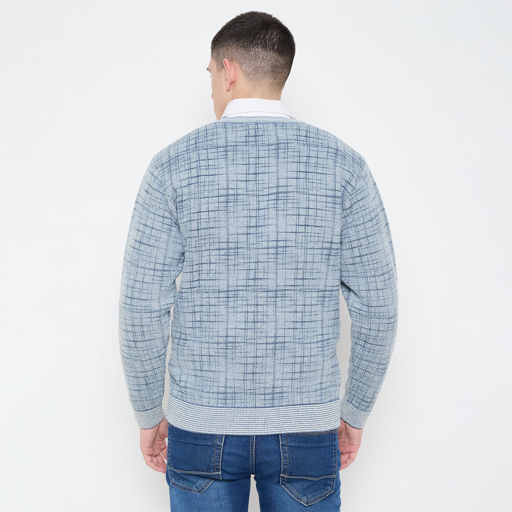 Duke Urban Men Full Sleeve V Neck Sweater (SDS2233)