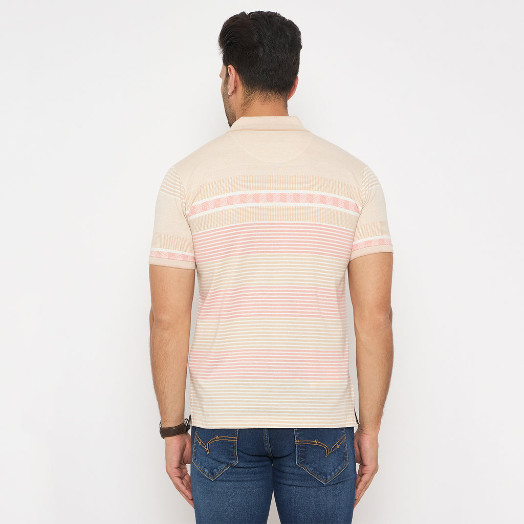 Duke Urban Men Half Sleeve Cotton Tshirt (LF7351)