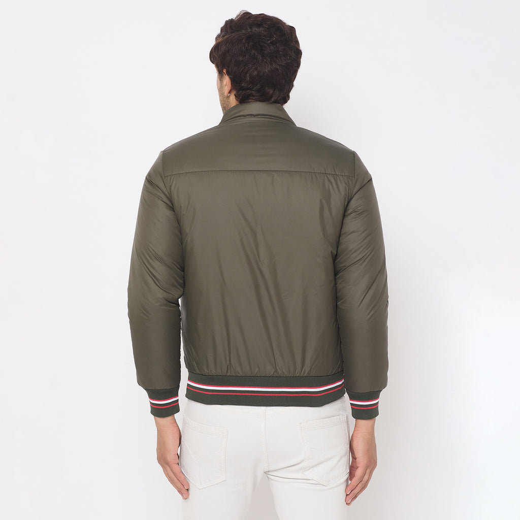 Duke Urban Men Full Sleeve Bomber Jacket (SDZ3089R)