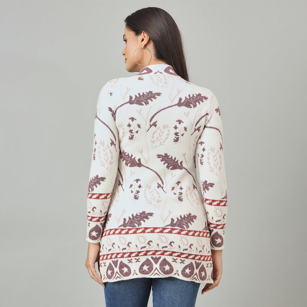 Duke Urban Women Long Coat Shortstyle Sweater (SDS1305)