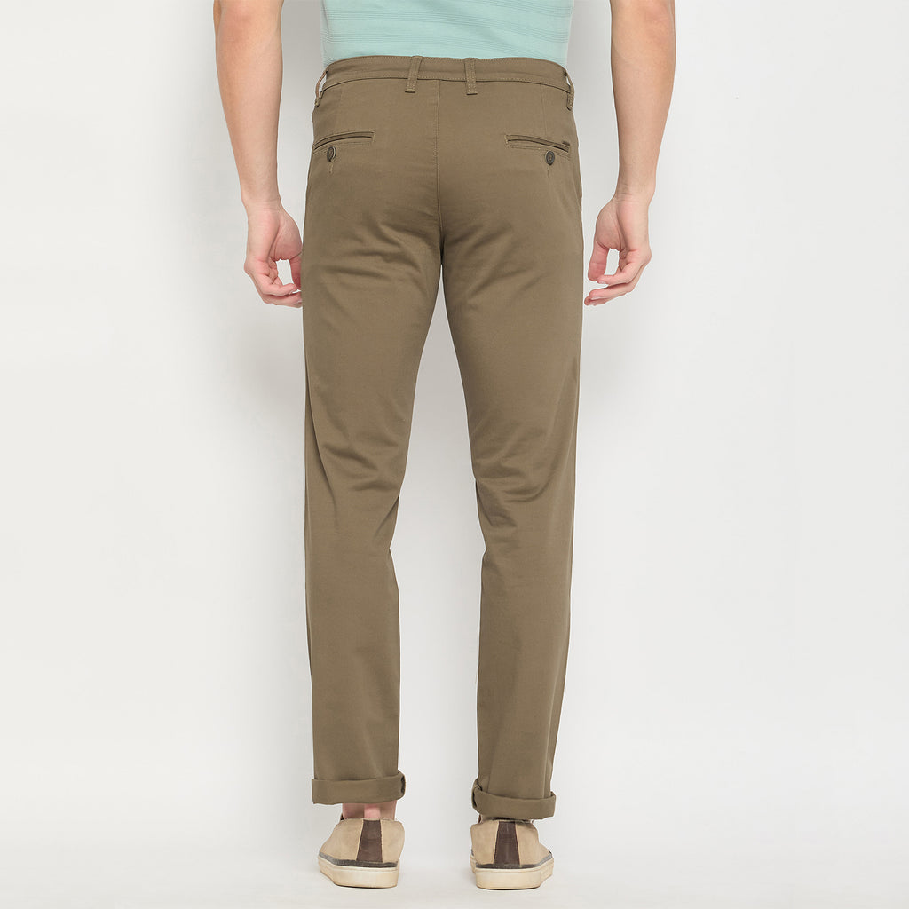 Duke Urban Men Flatfront Narrowfit Chinos Trousers (SDT4626)
