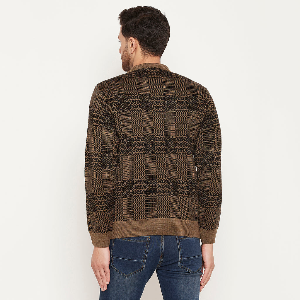 Duke Urban Men Full Sleeve Zipper Pullover (SDS2150)