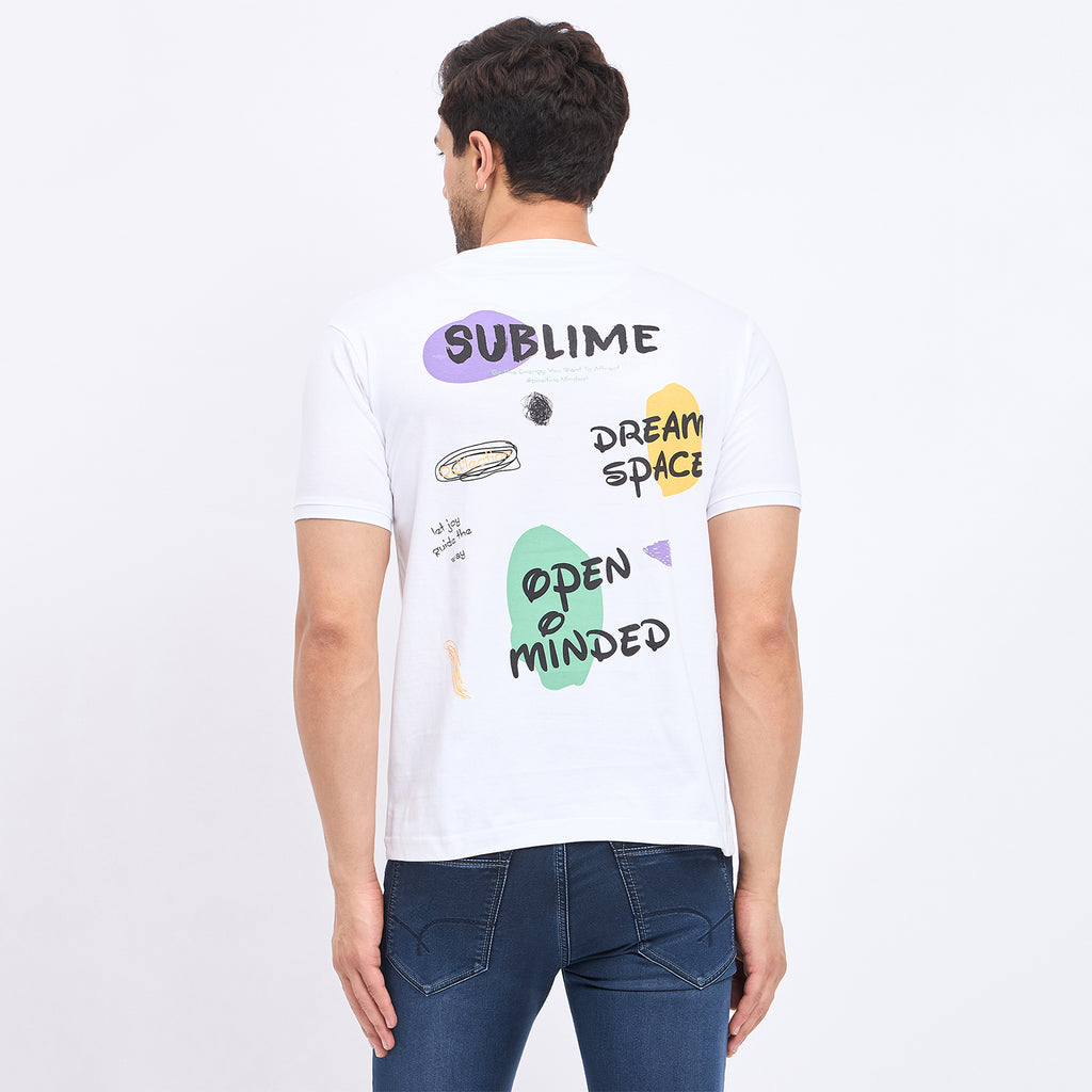 Duke Urban Men Half Sleeve Cotton T-shirt (LF7161)