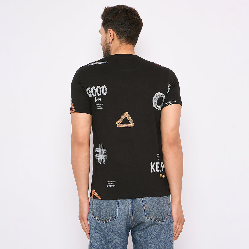 Duke Urban Men Half Sleeve Cotton T-shirt (ONLF289)