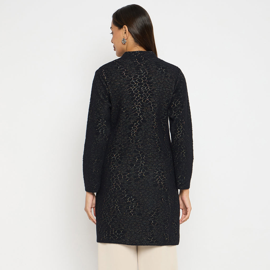 Duke Urban Women Full Sleeve Long Coat (SDS1260)