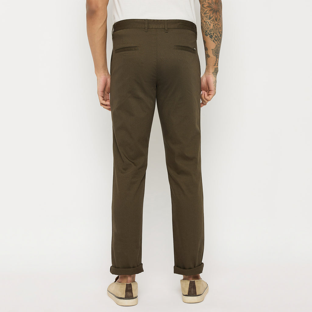 Duke Urban Men Expendable Waist Slim Fit Trousers (SDT4569)