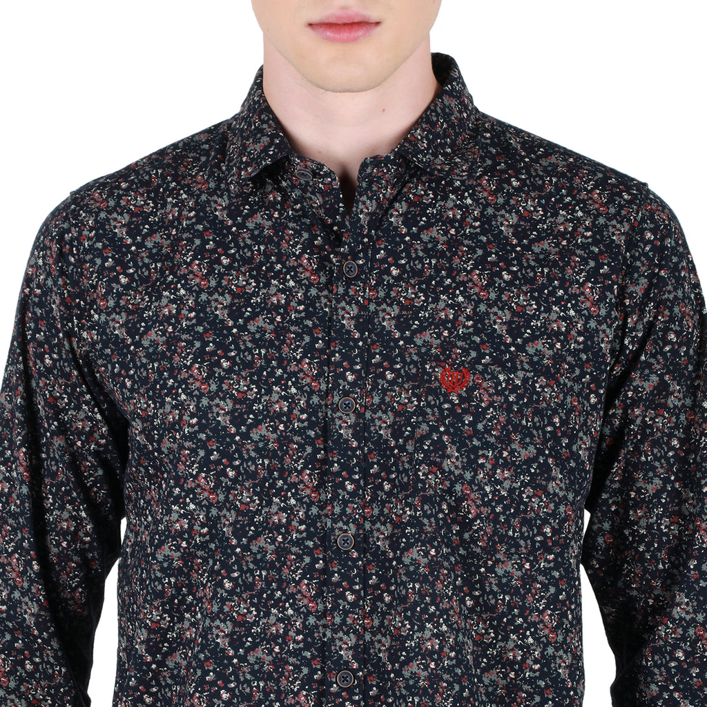 Duke Urban Men Full Sleeve Cotton Shirt (SDO6PRTI)