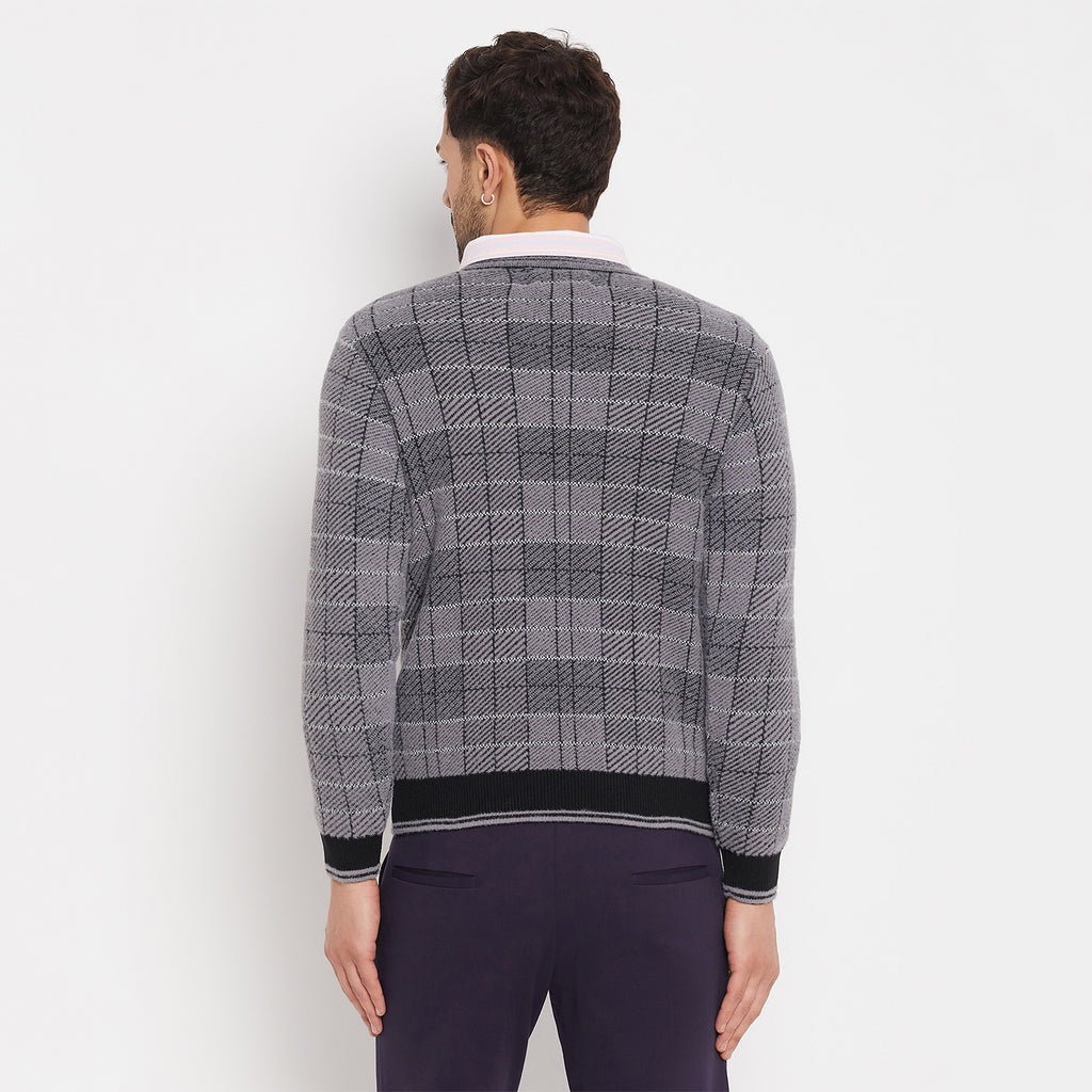 Duke Urban Men Full Sleeve V-Neck Sweater (SDS2126)