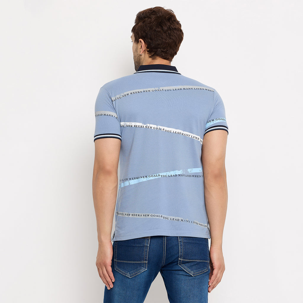 Duke Urban Men Half Sleeve Cotton T-shirt (LF7149)