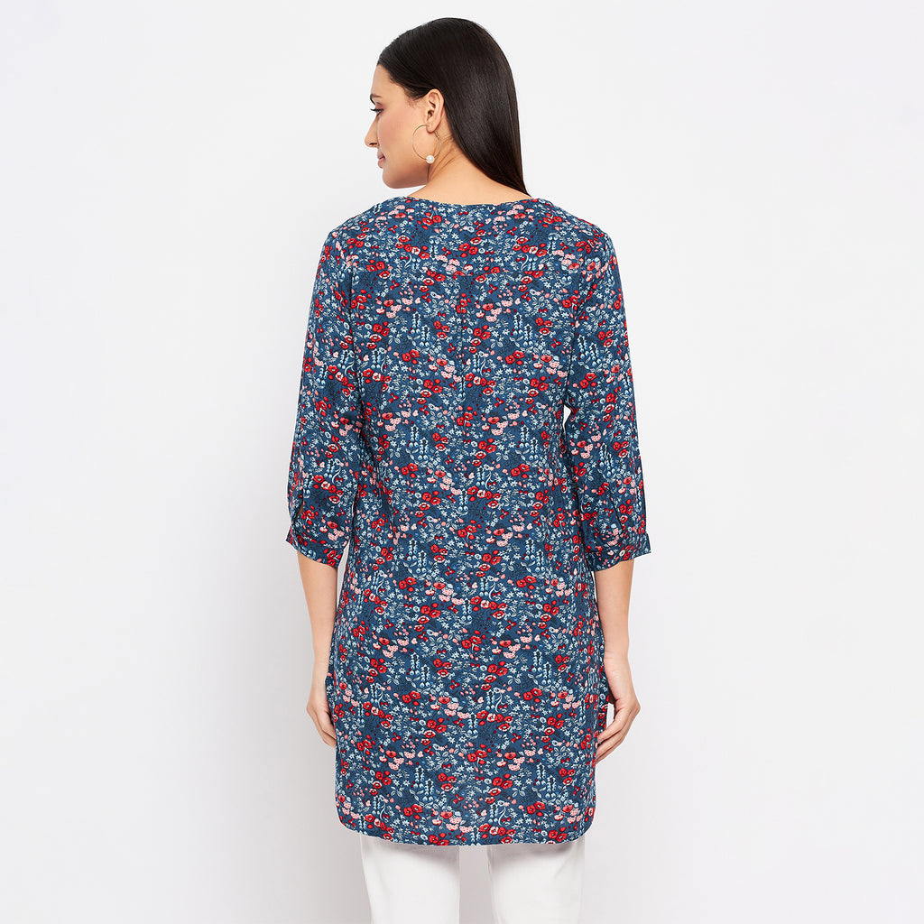 Duke Urban Women 3/4 Sleeve Printed Tunic (SDX4112)