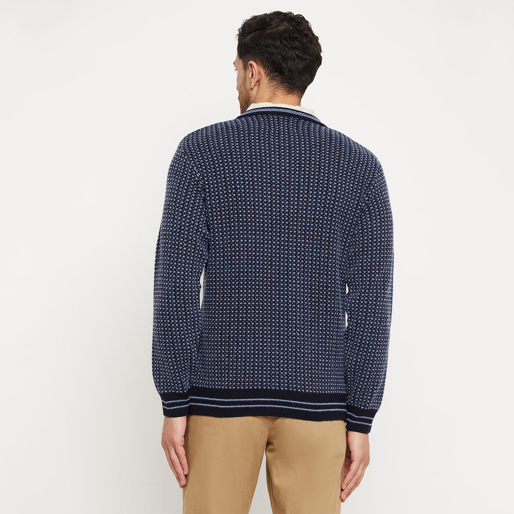 Duke Urban Men Full Sleeve V Neck Sweater (SDS2119)