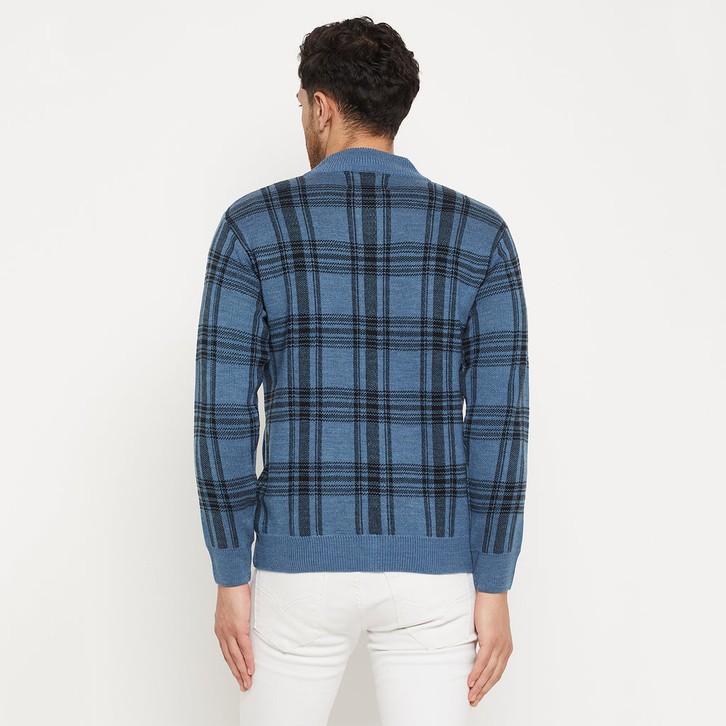 Duke Urban Men Full Sleeve Zipper Cardigan (SDS2154)