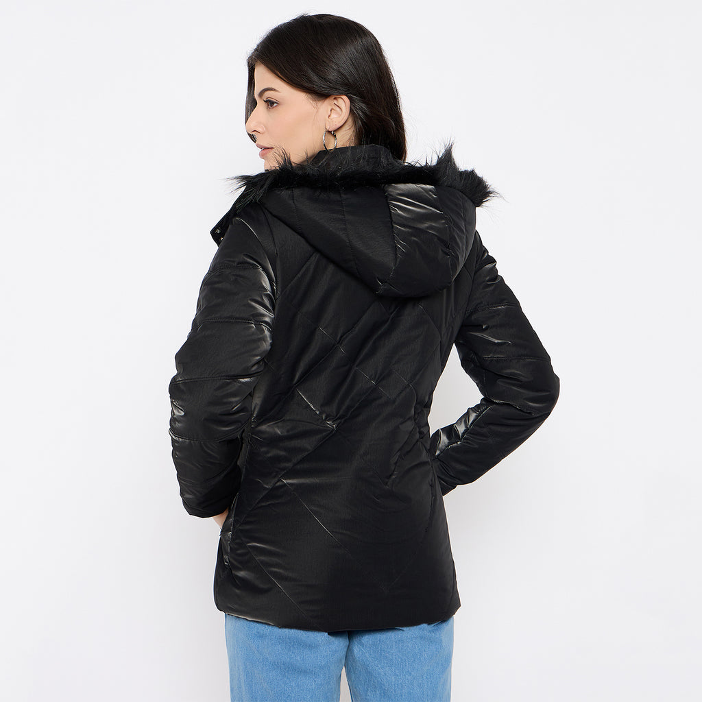 Duke Urban Women Full Sleeve Quilted Jacket (SDZ4147)