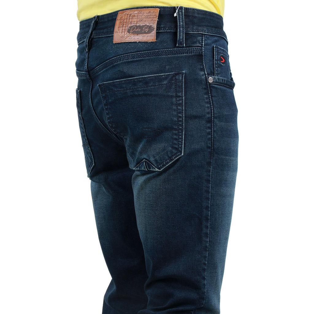 Duke Urban Men Stretchable Ankle Length Slim Fit Jeans (SDD5464)