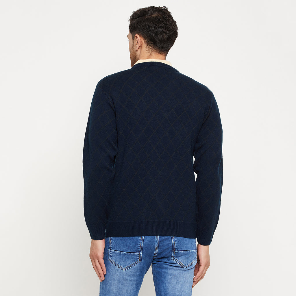 Duke Urban Men Full Sleeve V Neck Sweater (SDS2127)