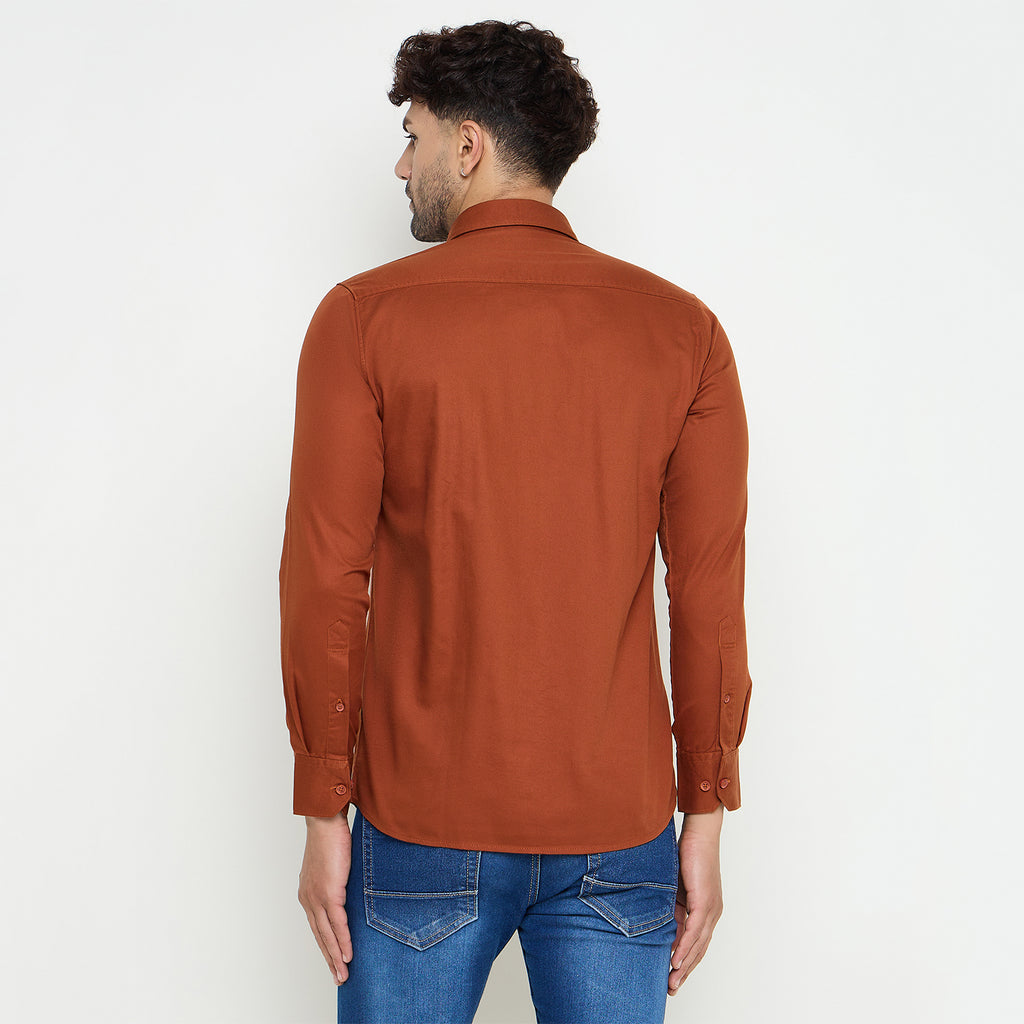 Duke Urban Men Full Sleeve Cotton Shirt (SDO8PLTA)