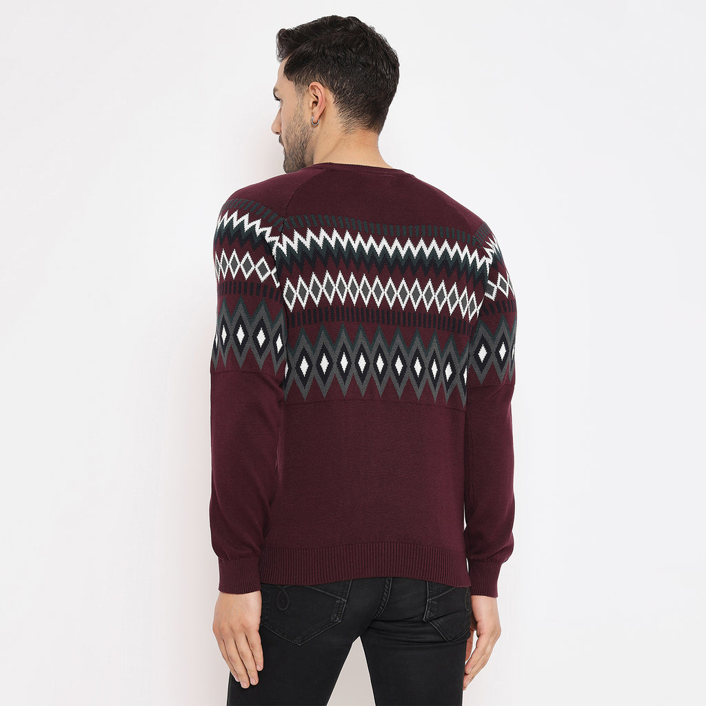 Duke Urban Men Full Sleeve Round Neck Pullover (SDS2186)