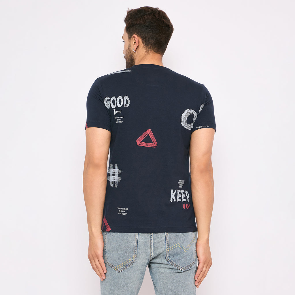 Duke Urban Men Half Sleeve Cotton T-shirt (ONLF289)