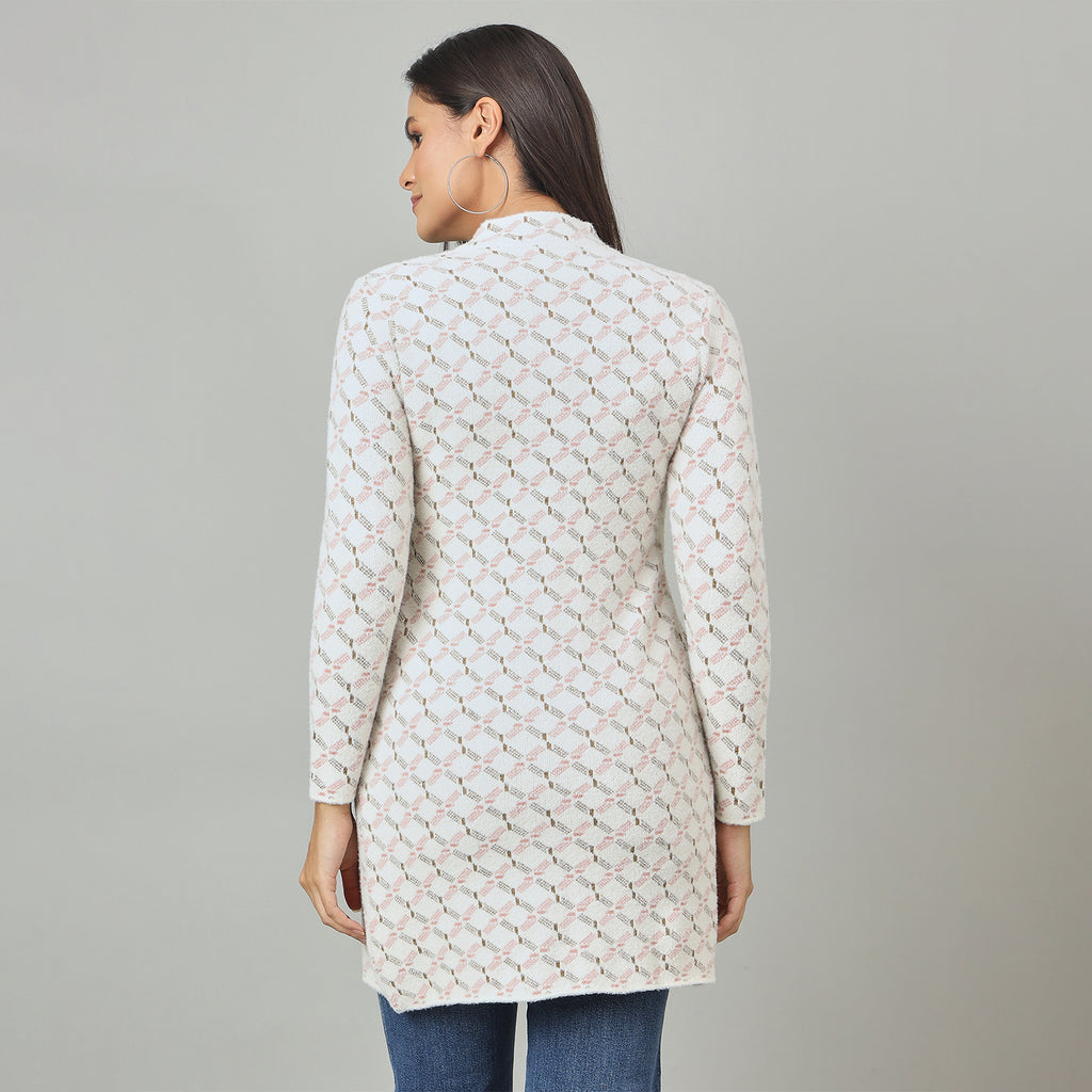 Duke Urban Women Long Coat Shortstyle Sweater (SDS1314)