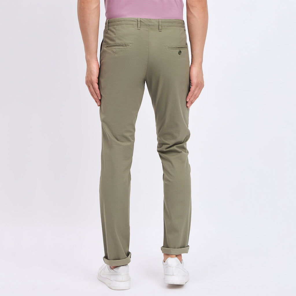 Duke Urban Men Flatfront Narrowfit Chinos Trousers (SDT4593)