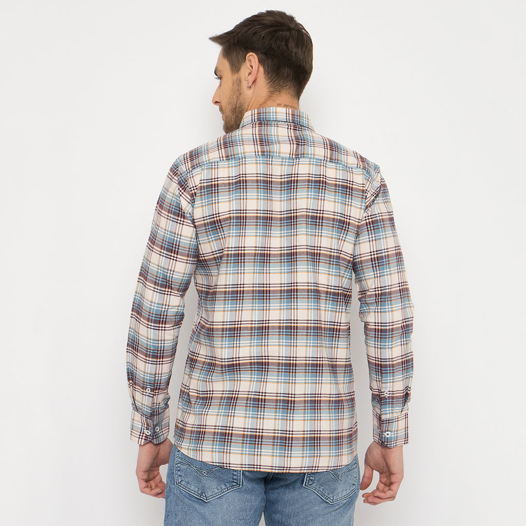 Duke Urban Men Full Sleeve Cotton Shirt (SDO8CKAF)