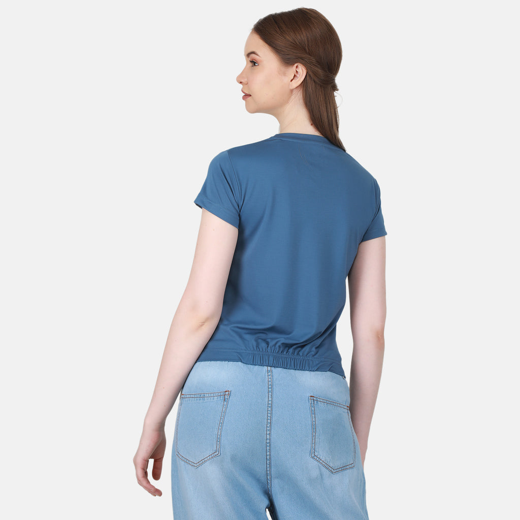 Duke Urban Women Round Neck Printed Top (LFX892)