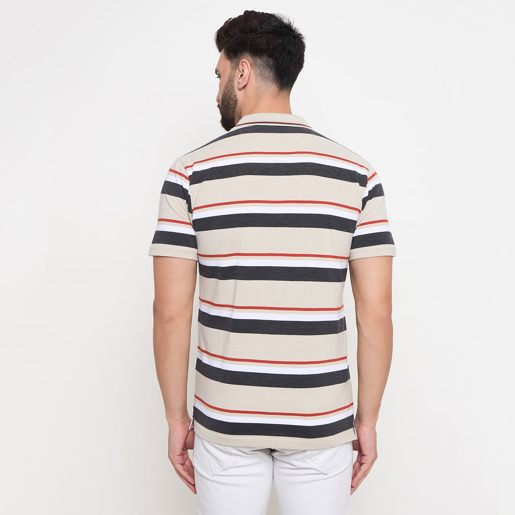 Duke Urban Men Half Sleeve Cotton Tshirt (LF7263)