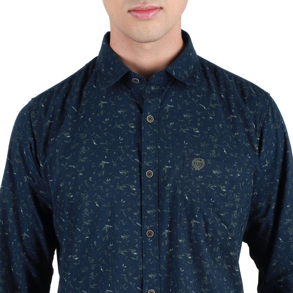 Duke Urban Men Full Sleeve Cotton Shirt (SDO6PRTF)