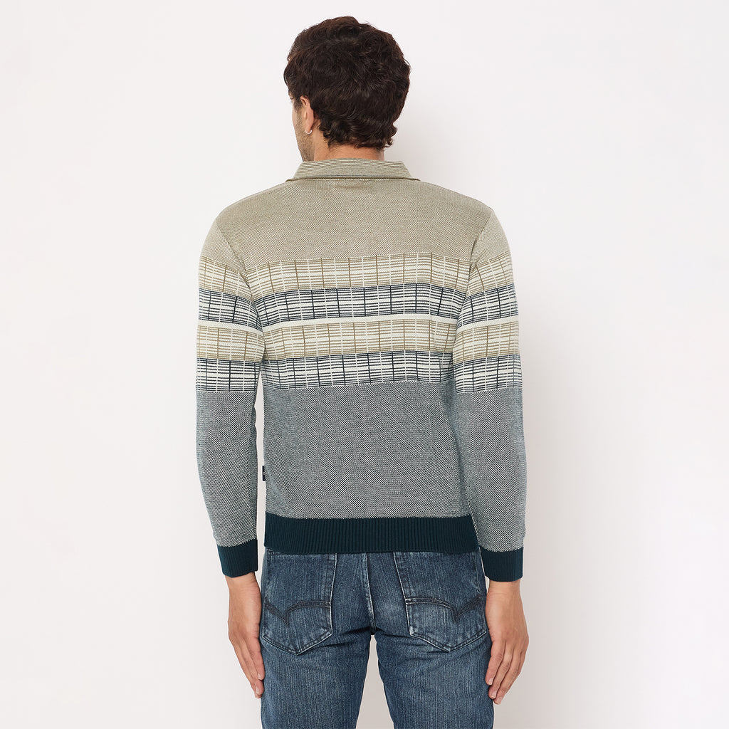 Duke Urban Men Collared Neck Sweater (SDS2231)