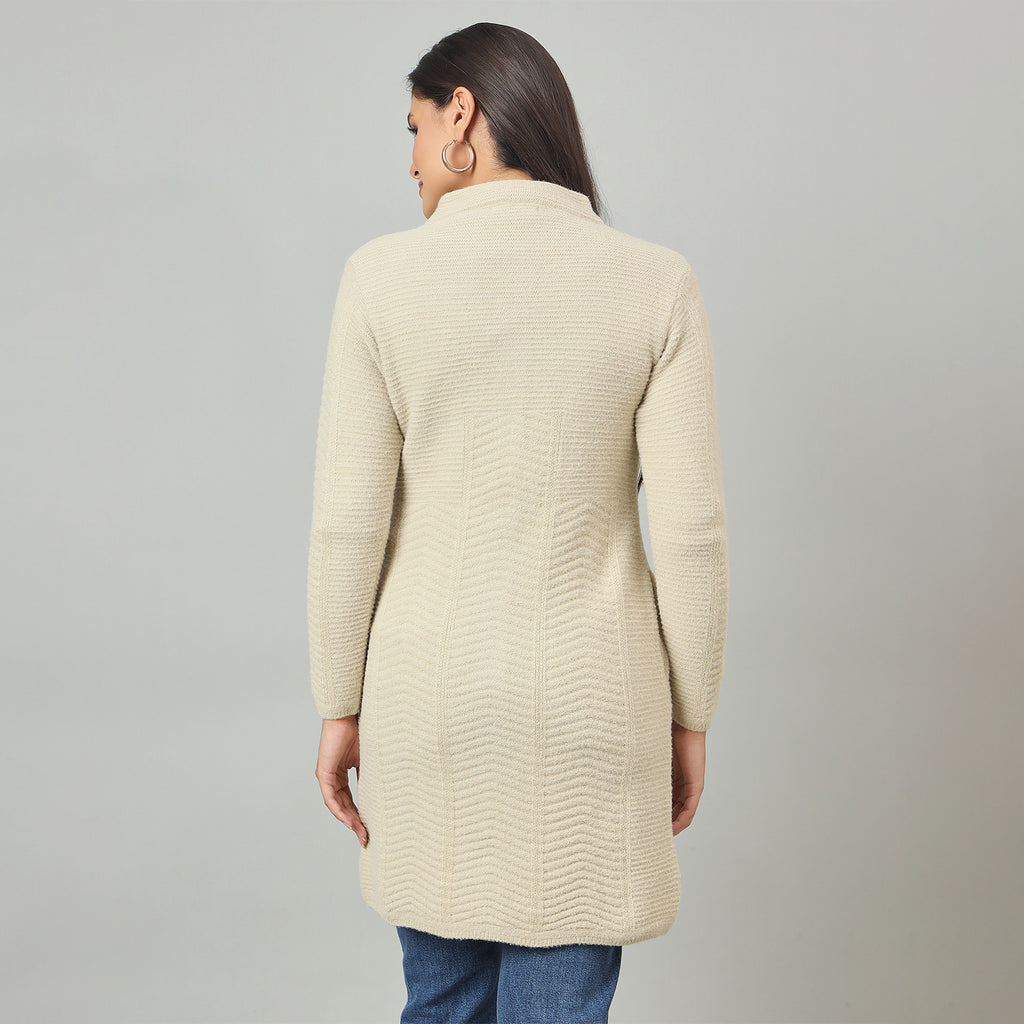 Duke Urban Women Long Coat Regular Sweater (SDS1301)