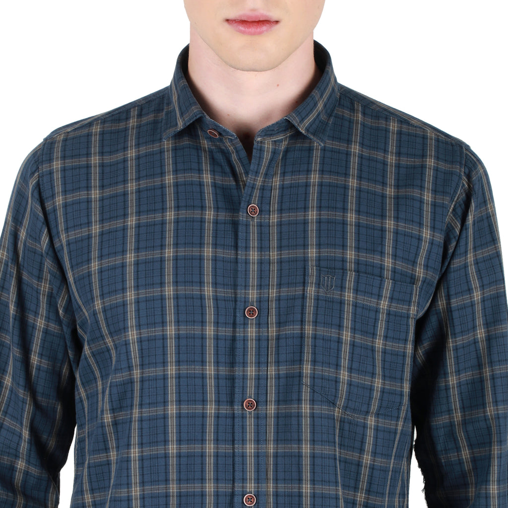 Duke Urban Men Full Sleeve Cotton Shirt (SDO8CKTY)