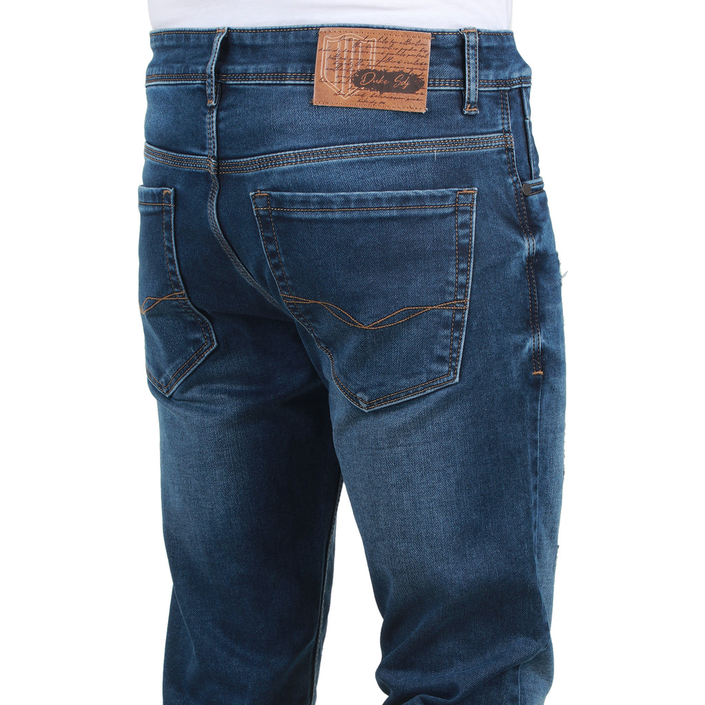 Duke Urban Men Stretchable Ankle Length Slim Fit Jeans (SDD5460)