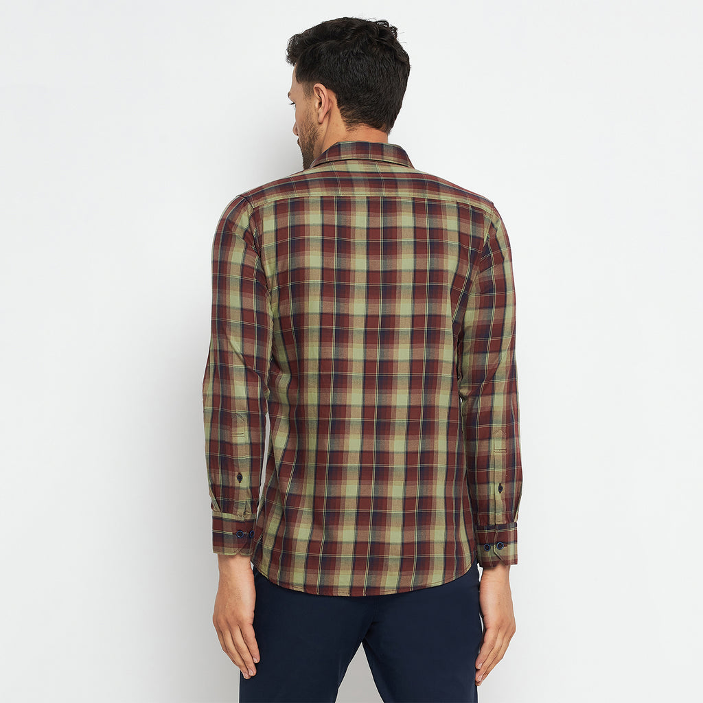 Duke Urban Men Full Sleeve Cotton Shirts (SDO8CK)