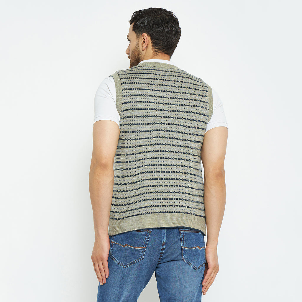 Duke Urban Men Sleeveless Regular Fit Reversible Sweater (SDS2173)