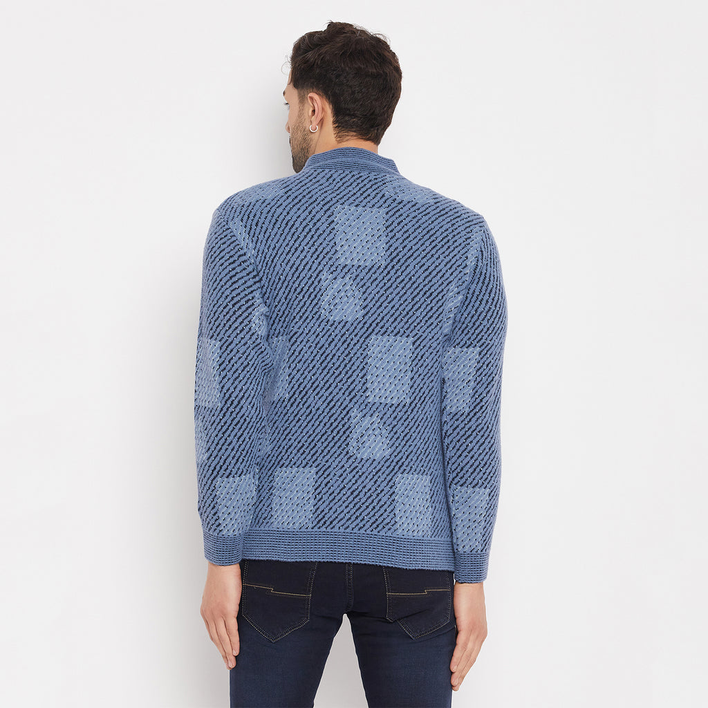 Duke Urban Men Full Sleeve Zipper Cardigan (SDS2152)