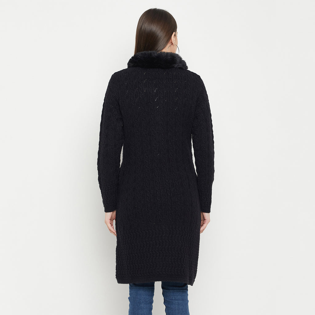 Duke Urban Women Full Sleeve Long Cardigan (SDS1201B)