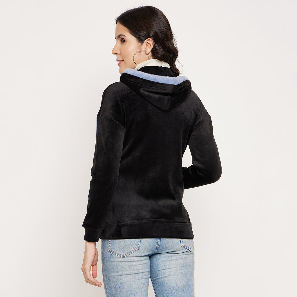 Duke Urban Women Hooded Zipper Sweatshirt (LFX944)