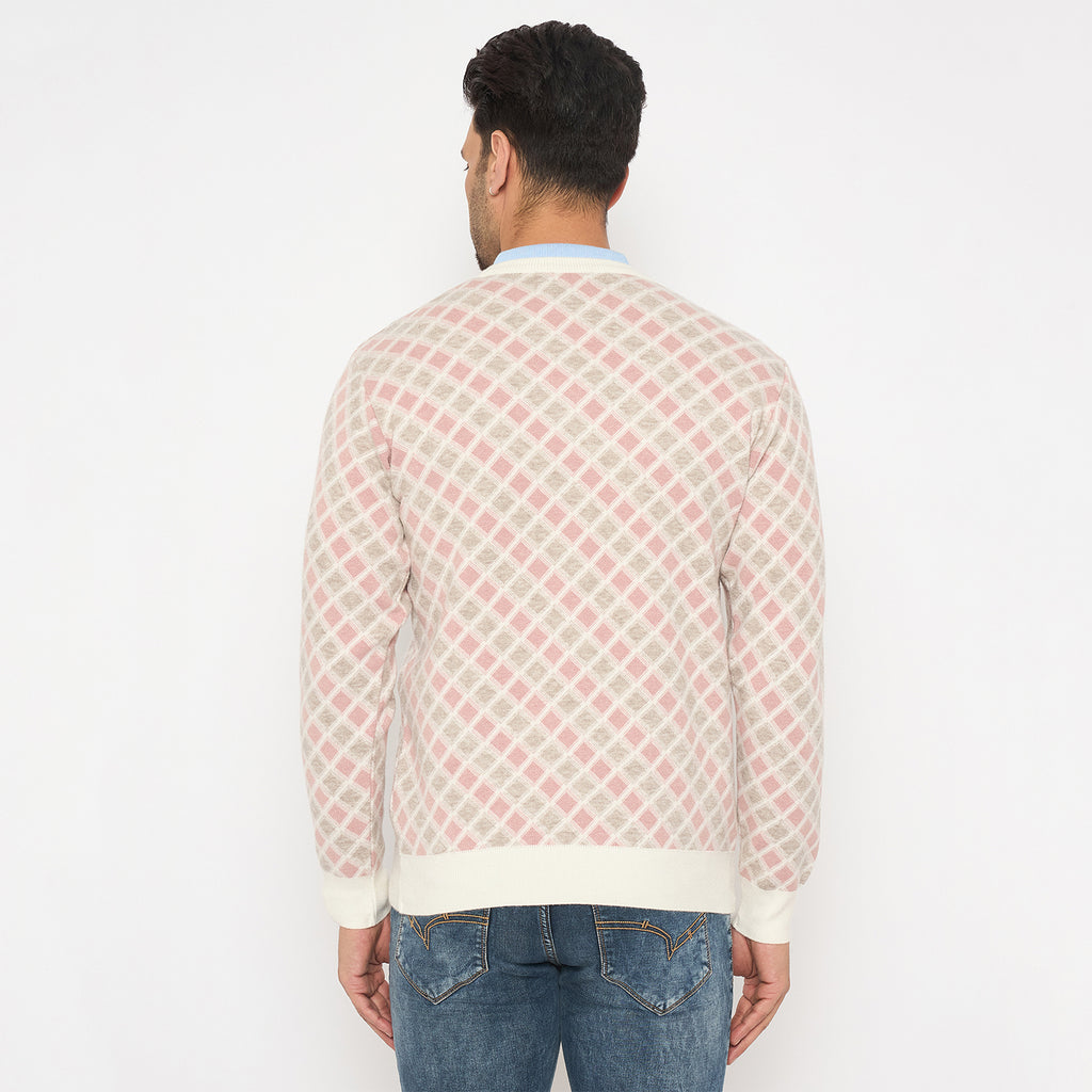 Duke Urban Men Full Sleeve V Neck Sweater (SDS2269)