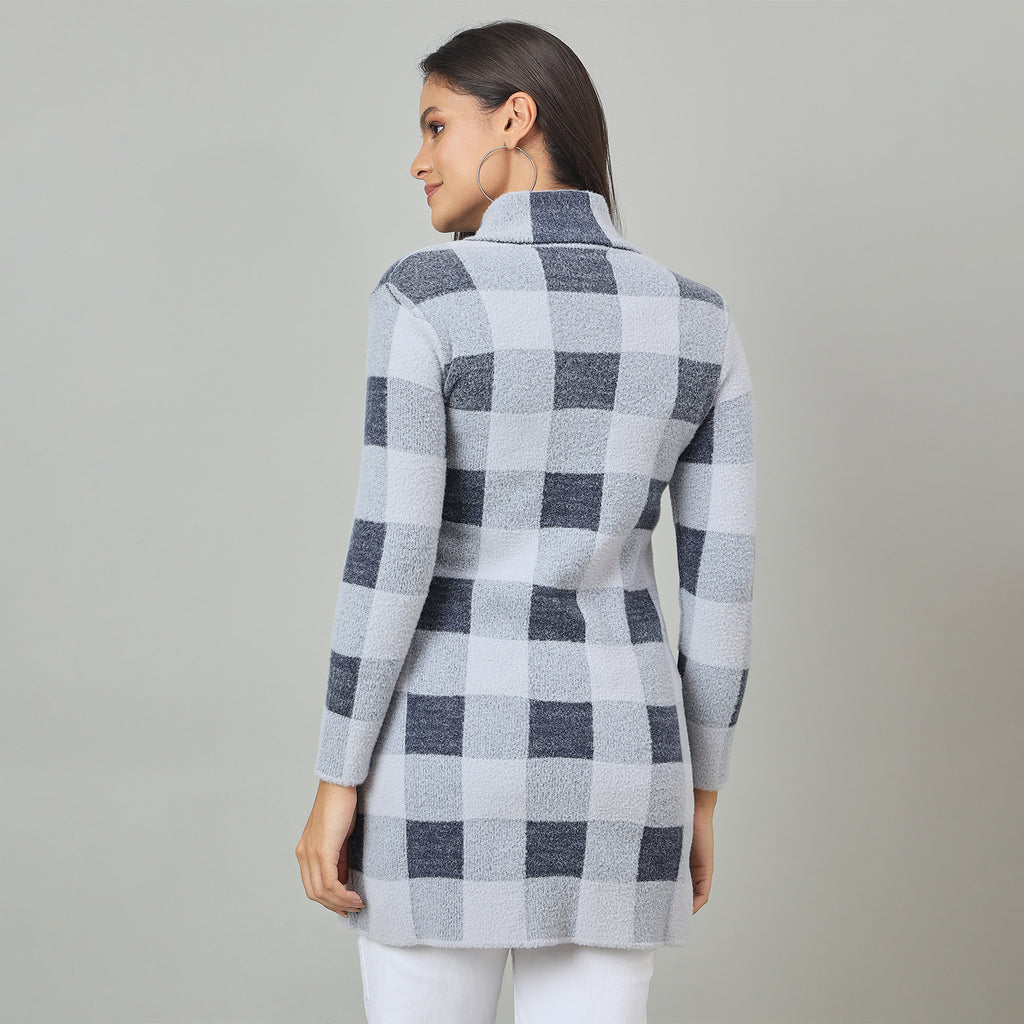 Duke Urban Women Long Coat Regular Sweater (SDS1351)