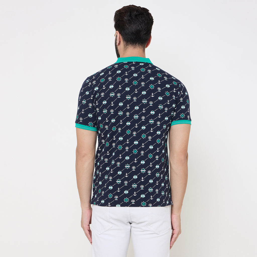 Duke Urban Men Half Sleeve Cotton Tshirt (LF7239)