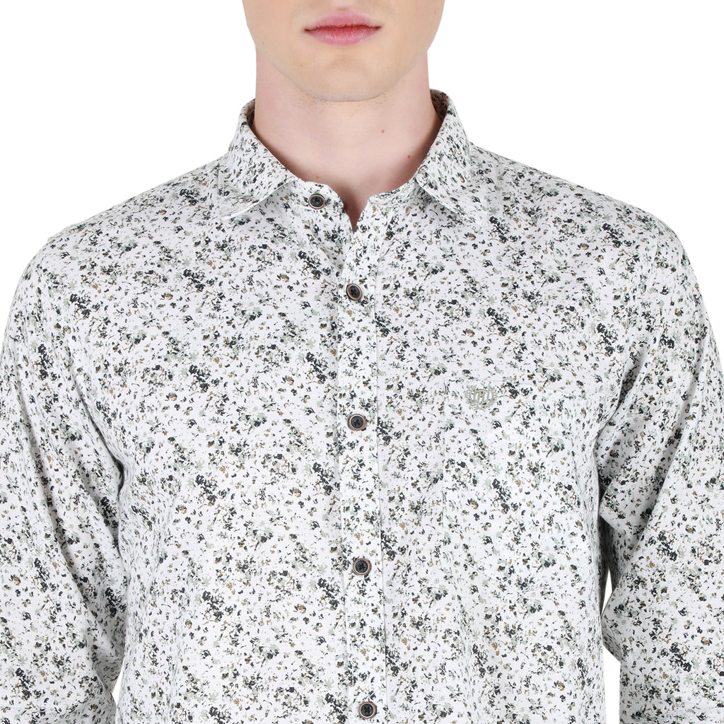 Duke Urban Men Full Sleeve Cotton Shirt (SDO6PRTI)